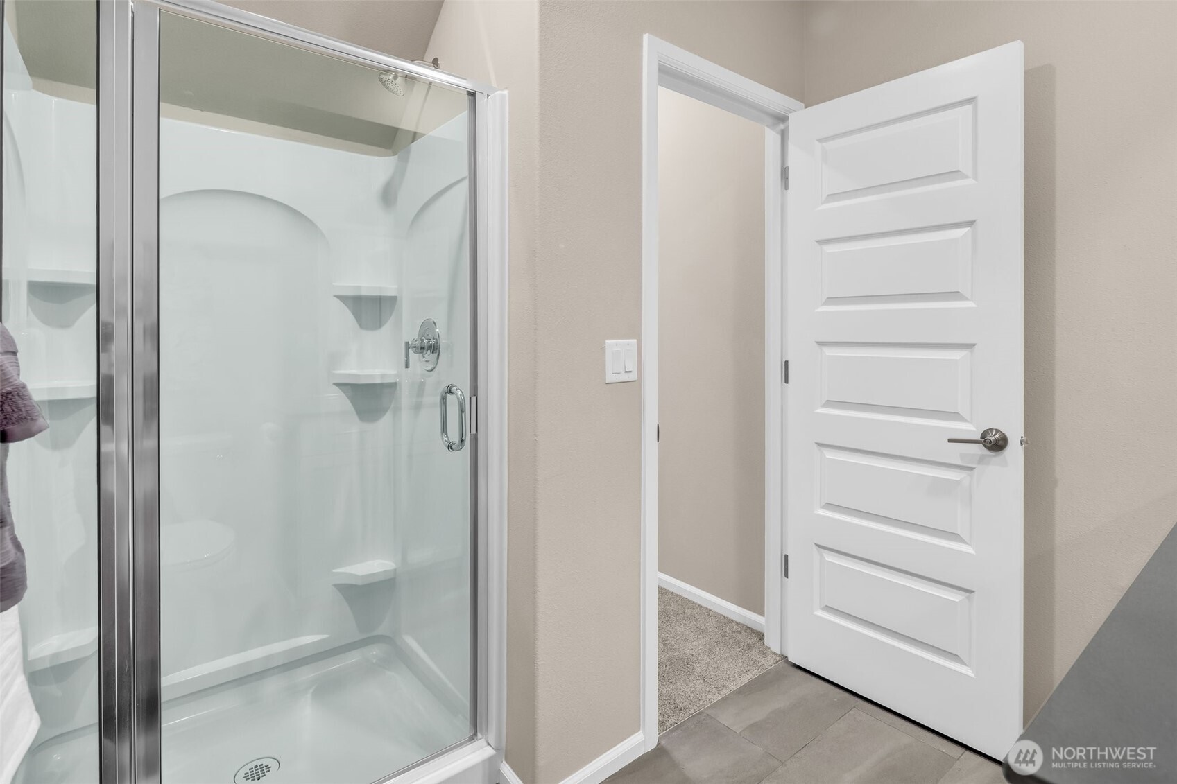 23812 Southeast 291st Street Maple Valley, WA 98010 - Photo 23 of 40 a bathroom with a shower and toilet