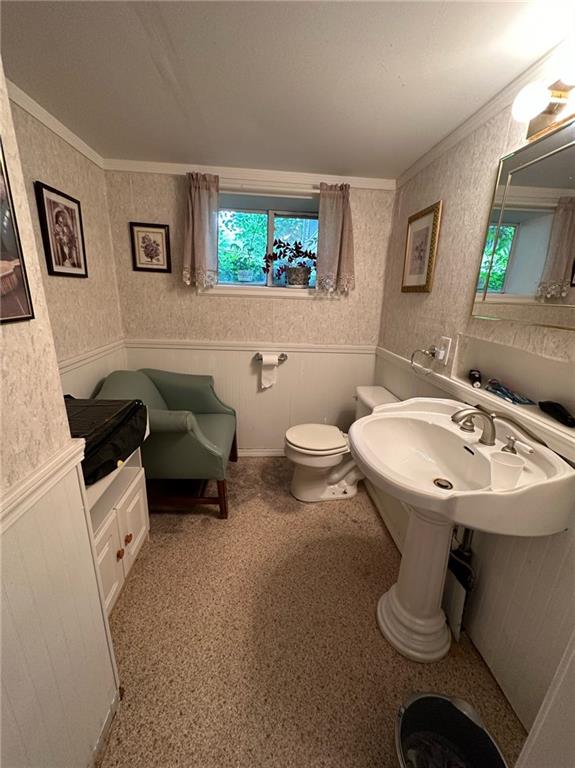 696 Leighty Hollow Road Ruffs Dale, PA 15679 - Photo 29 of 46 a bathroom with a sink and a mirror