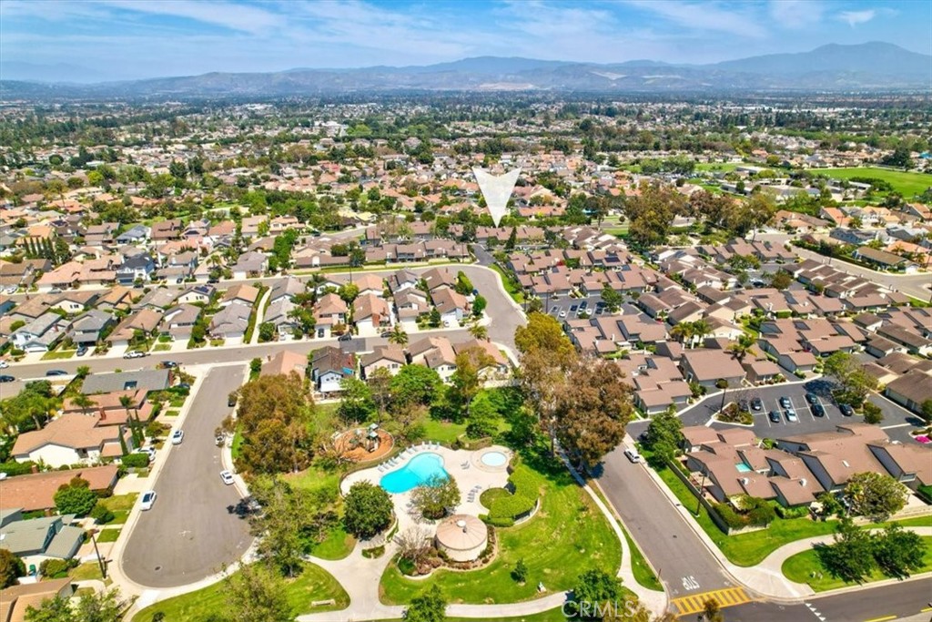 86 Sandpiper, Unit 17 Irvine, CA 92604 - Photo 37 of 56 an aerial view of residential house with outdoor space