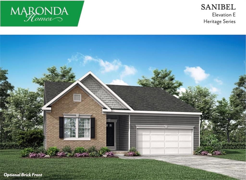 132 Deana Drive McKees Rocks, PA 15136 - Photo 7 of 9 a front view of a house with a yard and garage