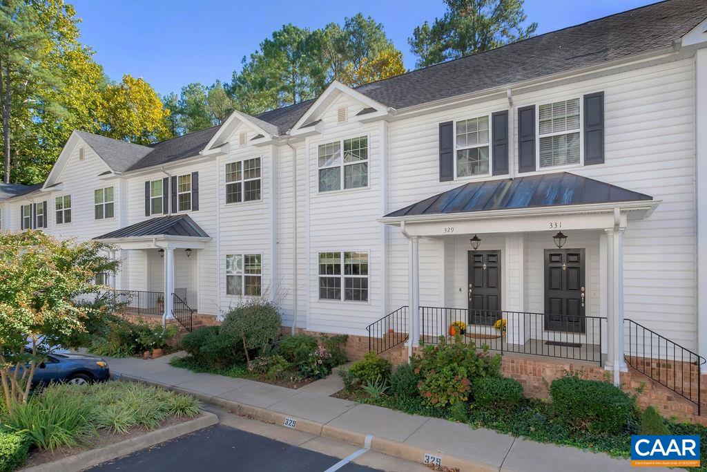 329 Quarry Road Charlottesville, VA 22902 - Photo 42 of 45 a front view of a house with garden