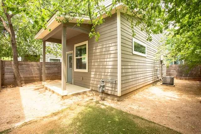 a view of a house with a outdoor space