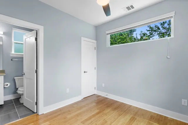 wooden floor in a gallery