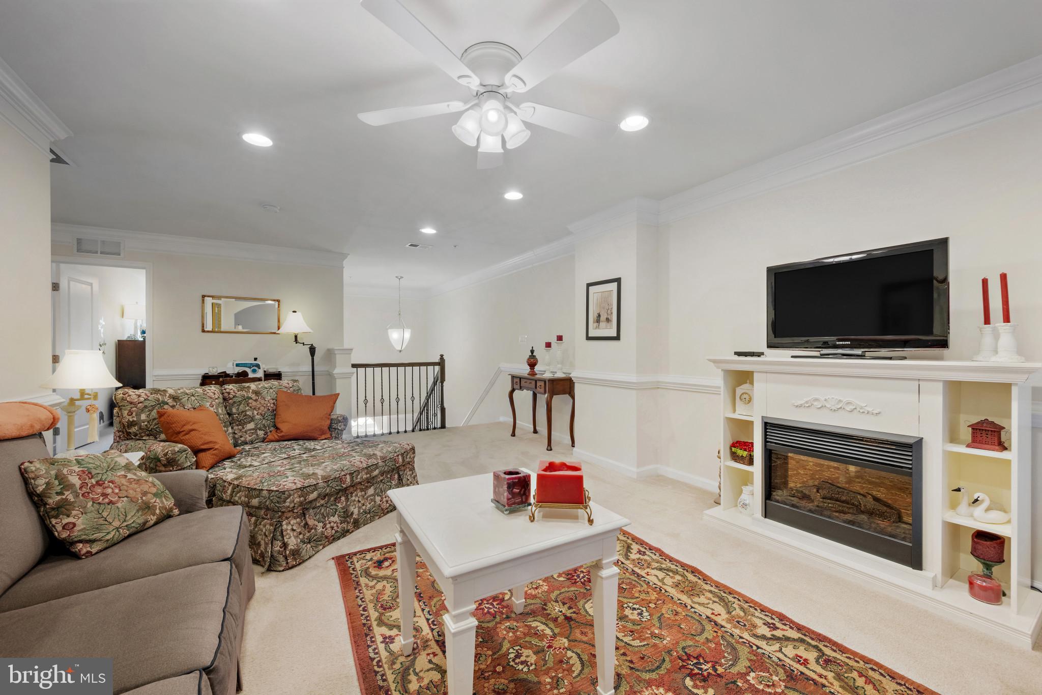 313 Lennox Drive Fallston, MD 21047 - Photo 31 of 66 Loft features a fireplace for those chilly nights