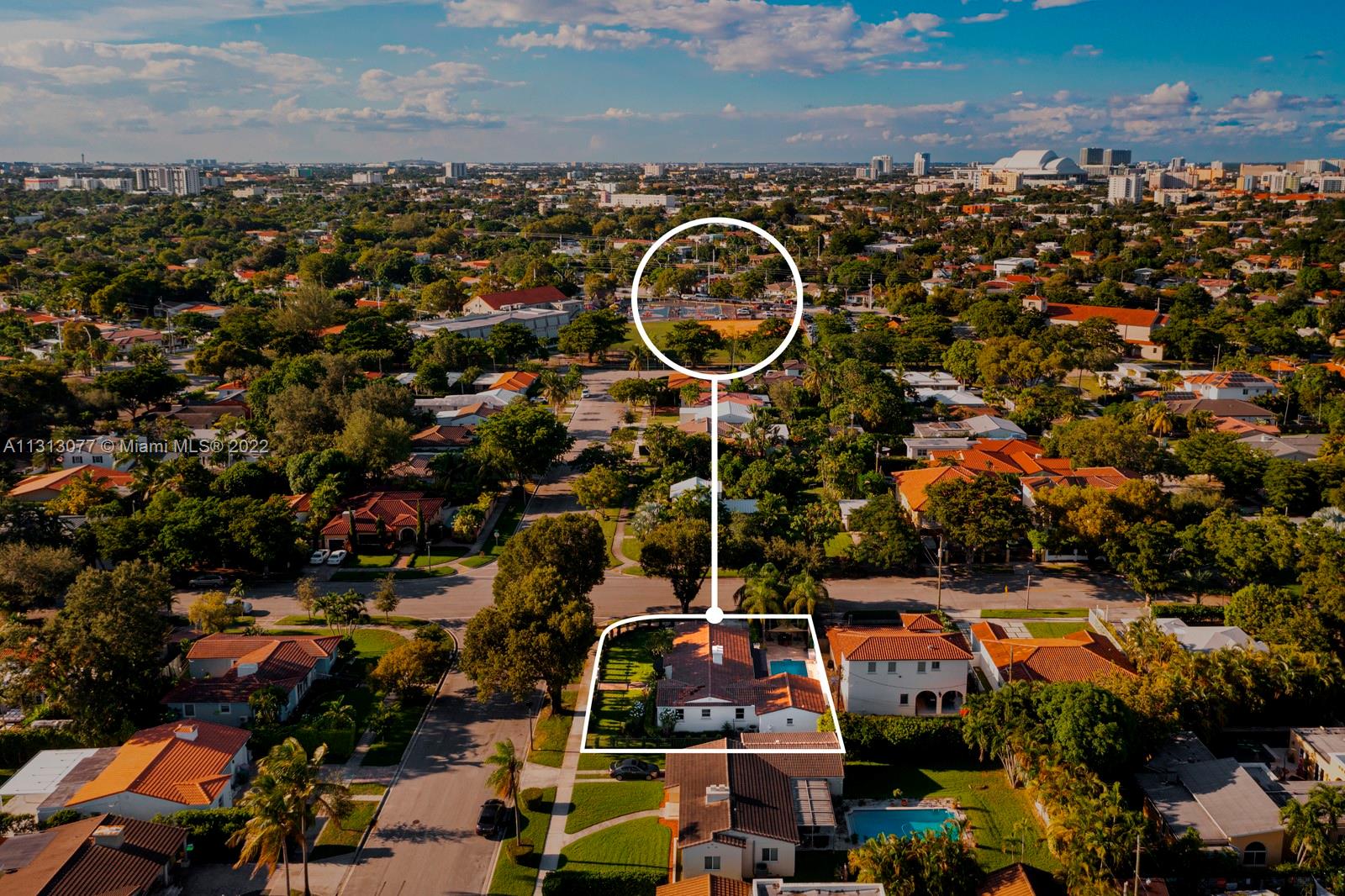 625 Southwest 27th Road Miami, FL 33129 - Photo 29 of 29 an aerial view of multiple house