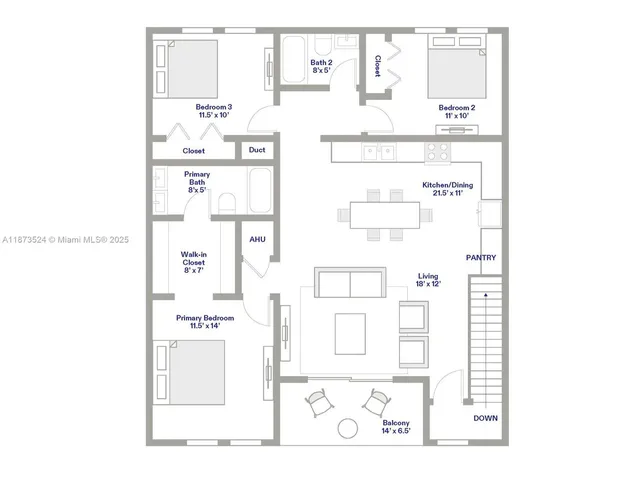 $2,690 | 14530 Southwest 261st Terrace, Unit 2, Homestead, FL 33032