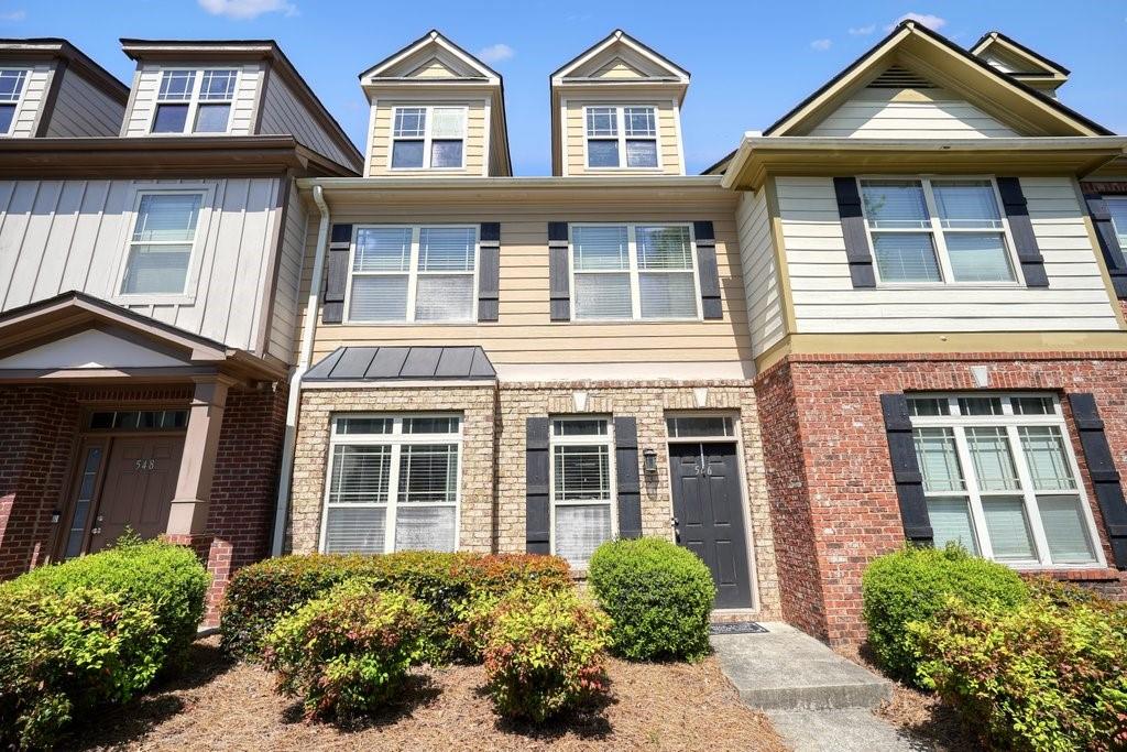 546 Ridge View Crossing Woodstock, GA 30188 - Photo 1 of 1 front view of a brick house