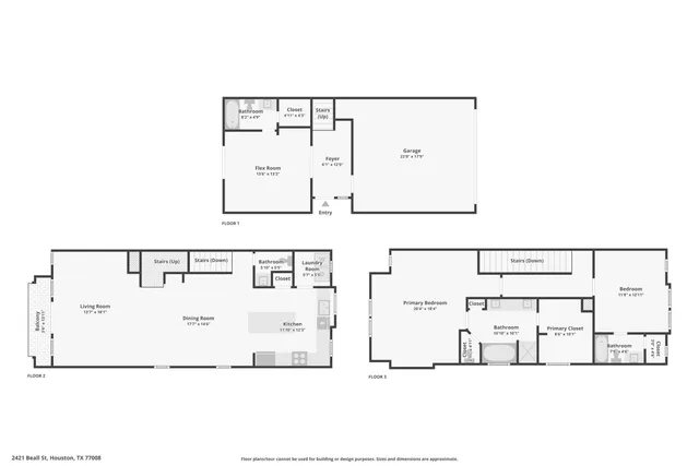 $3,300 | 2421 Beall Street, Houston, TX 77008