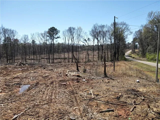 a view of a backyard of the house