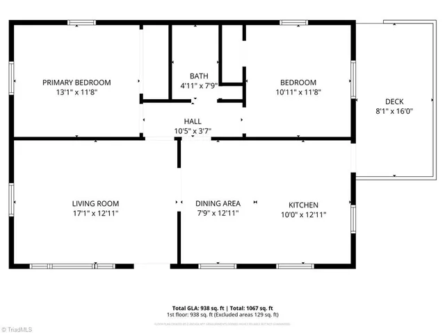 $157,500 | 410 Rosewood Drive, Lexington, NC 27292