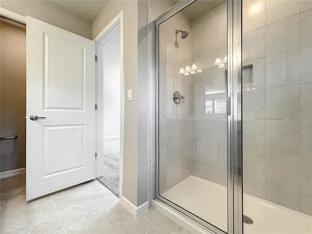 a view of a room with storage and utility room