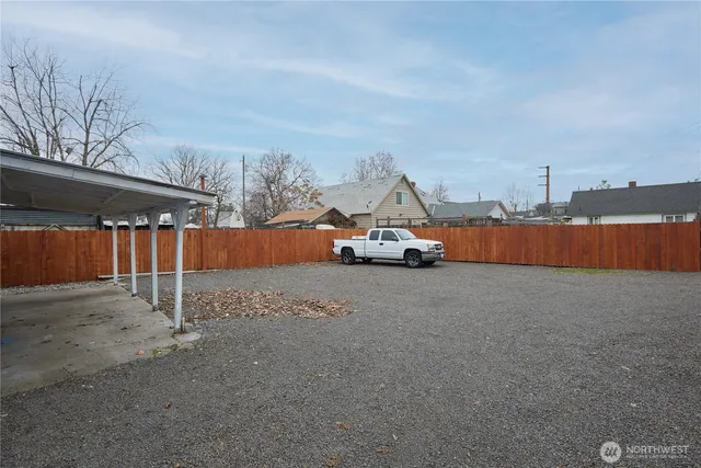 a car parked on the side of the road