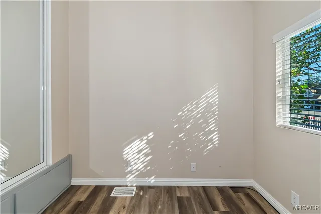 a view of a walk in closet