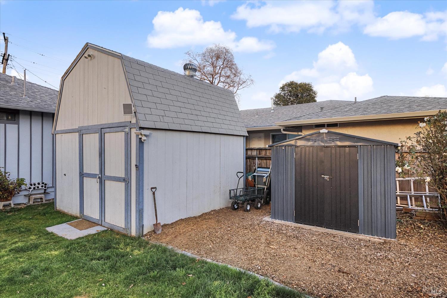 1763 E Street Napa, CA 94559 - Photo 23 of 31 a view of a backyard