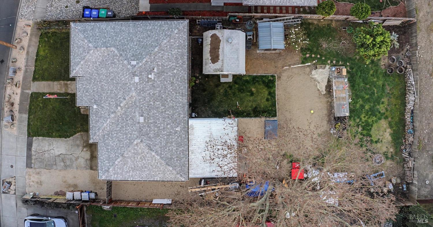 1763 E Street Napa, CA 94559 - Photo 30 of 31 an aerial view of a house