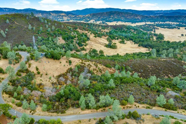 a view of lake with mountain