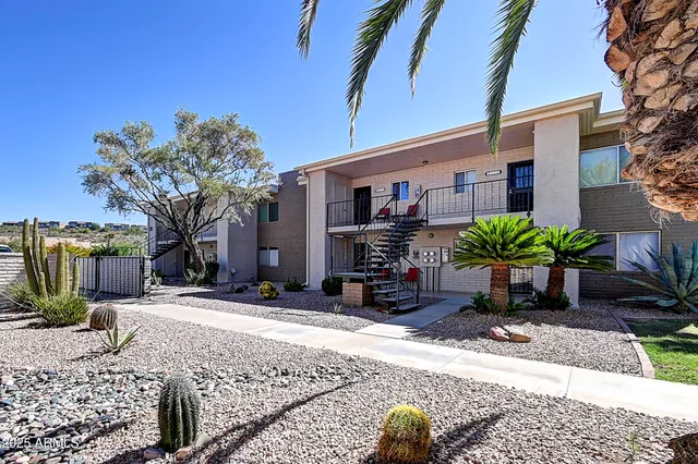 a view of a house with a patio