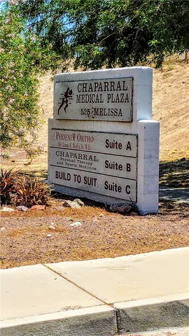 a view of a sign board