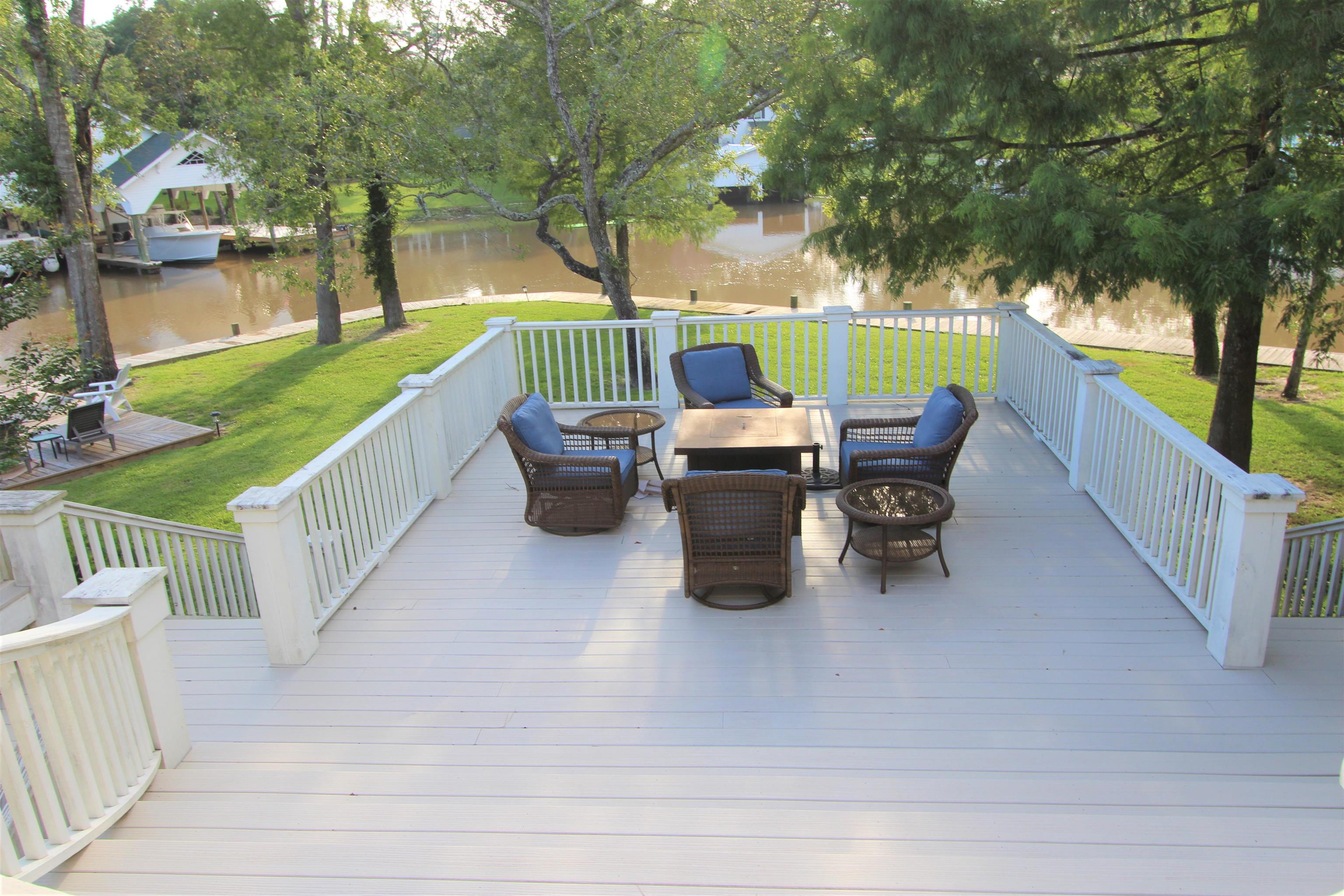 14585 Cotton Stocking Lane Magnolia Springs, AL 36555 - Photo 9 of 12 Deck Area