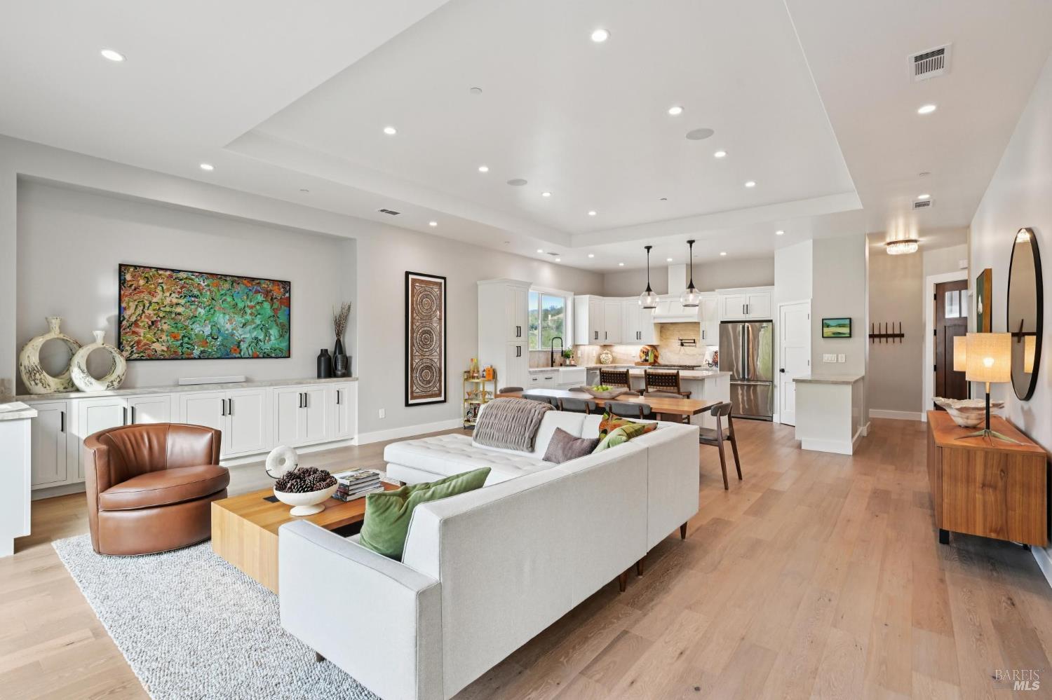 3761 Cross Creek Road Santa Rosa, CA 95403 - Photo 12 of 44 a living room with furniture and a flat screen tv