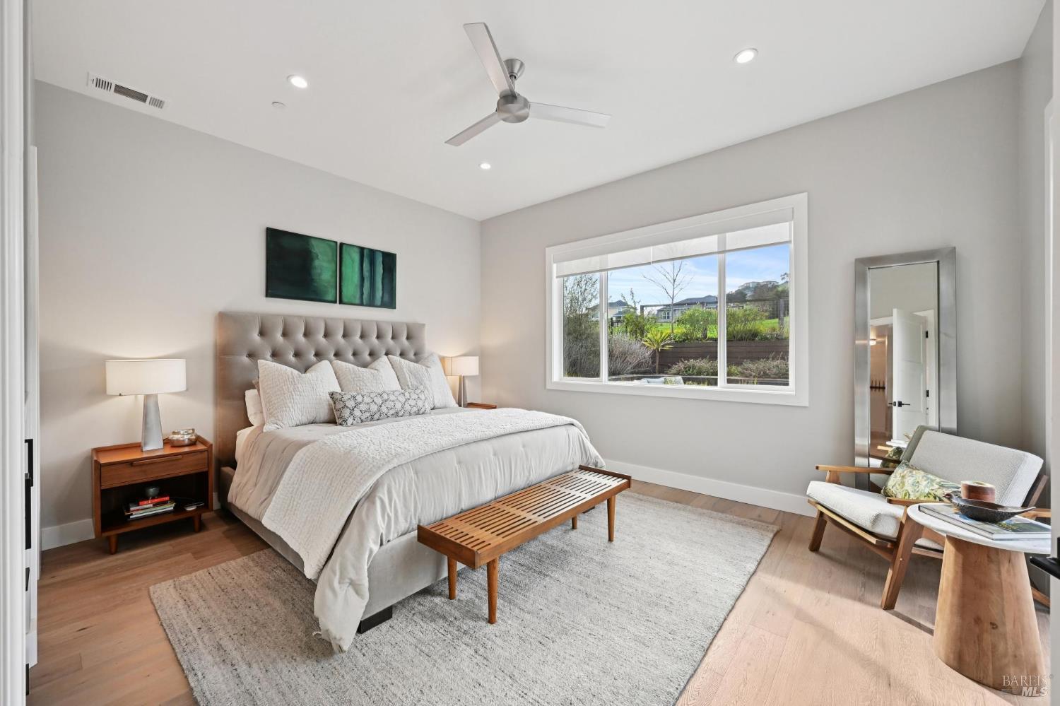 3761 Cross Creek Road Santa Rosa, CA 95403 - Photo 17 of 44 a bedroom with a bed and a window