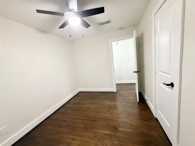 wooden floor in an empty room