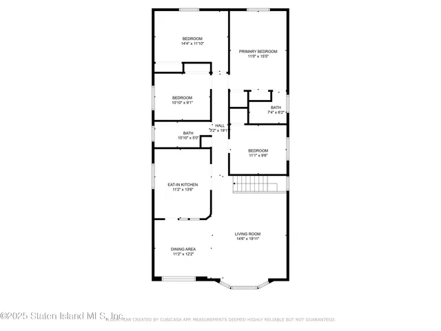 a picture of a bench in front of a wall