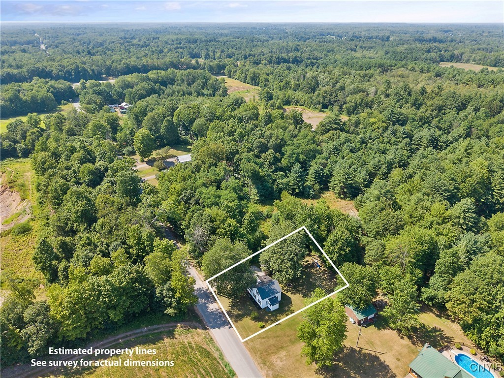 36 Bert Howard Road Hastings, NY 13036 - Photo 25 of 26 The bird's-eye view is green as far as the eye can