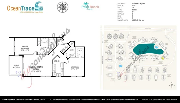 $2,900 | 600 Uno Lago Drive, Unit 205, Juno Beach, FL 33408