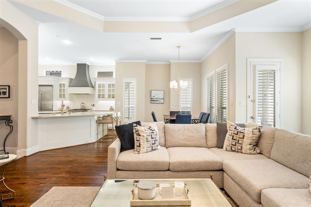 5116 Meadowside Lane Plano, TX 75093 - Photo 6 of 36 a living room with furniture and large windows