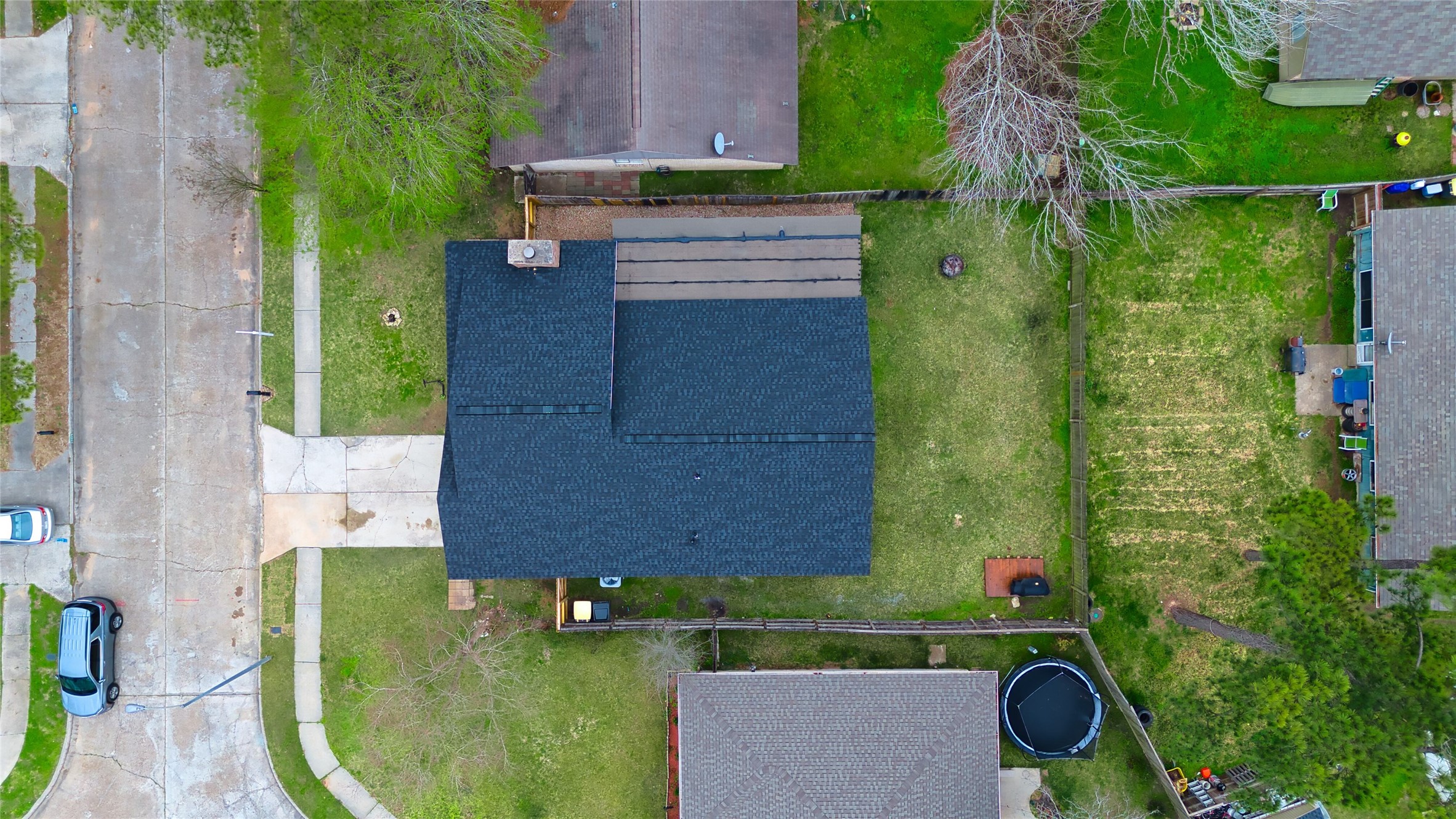 5402 Sherrylee Lane Spring, TX 77373 - Photo 20 of 21 Aerial view showcasing the 1-year-old roof for added durability and long-term value.