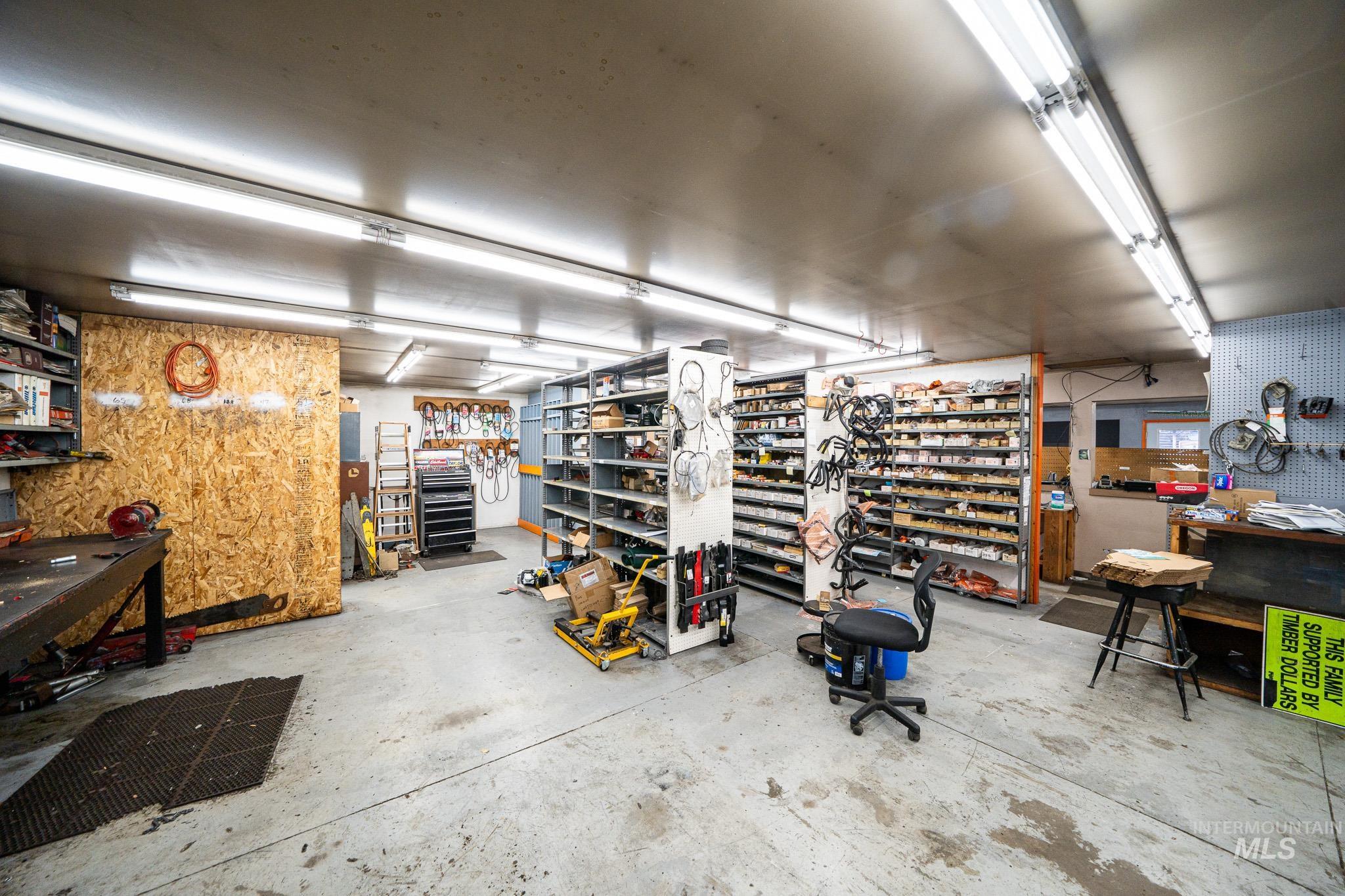 10 Main Street South Pierce, ID 83546 - Photo 9 of 27 Garage with a workshop area