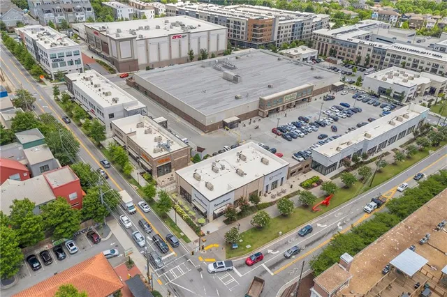 aerial view of a city