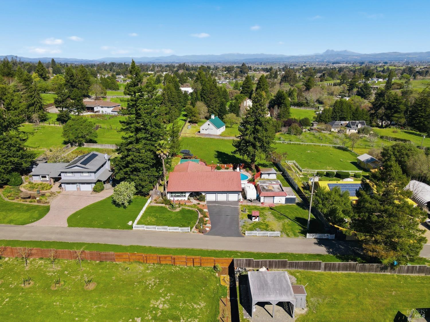 5174 Blank Road Sebastopol, CA 95472 - Photo 41 of 48 a view of an outdoor space pool patio and outdoor seating