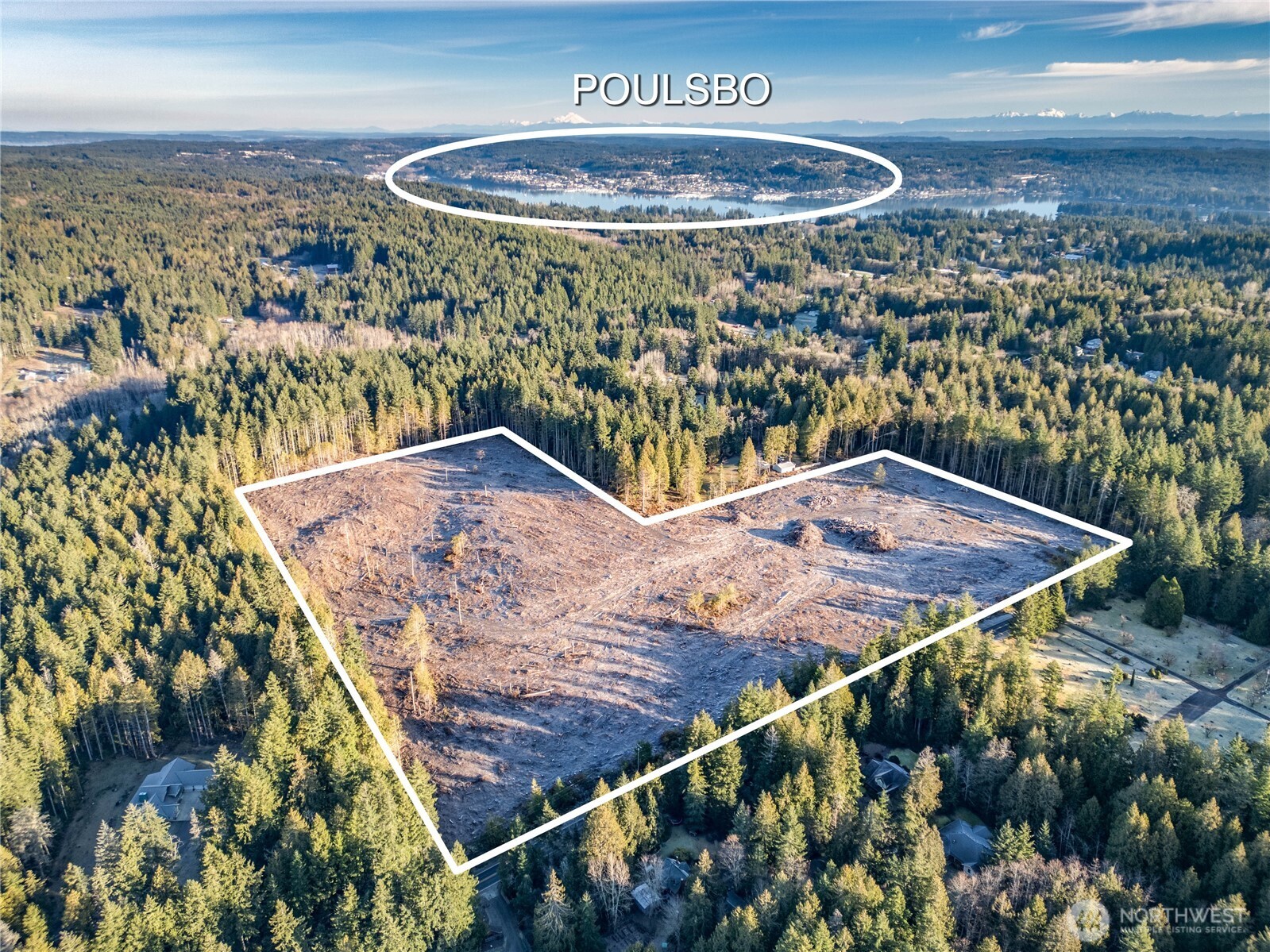 0 Northeast Mountain View Road Poulsbo, WA 98370 - Photo 2 of 17 a view of a terrace