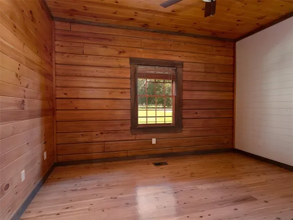 a view of empty room