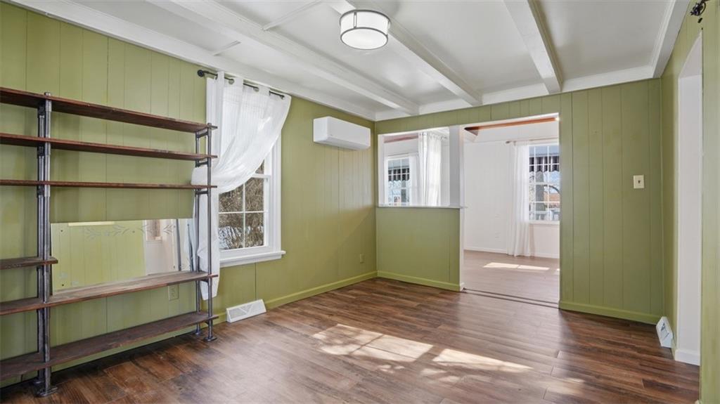 1105 Linden Street Monaca, PA 15061 - Photo 21 of 45 a view of room with window and wooden floor