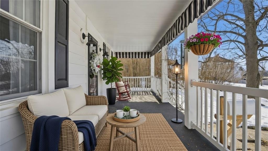 1105 Linden Street Monaca, PA 15061 - Photo 4 of 45 a view of a balcony with furniture