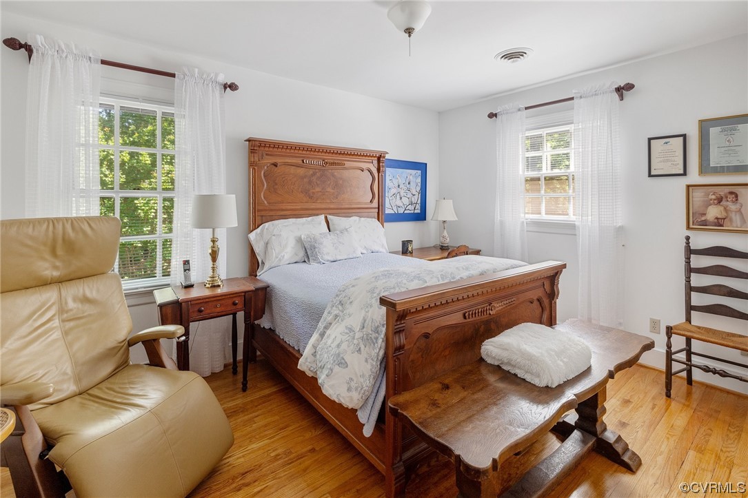2731 Arrandell Road Midlothian, VA 23113 - Photo 20 of 30 a bedroom with a bed and wooden floor
