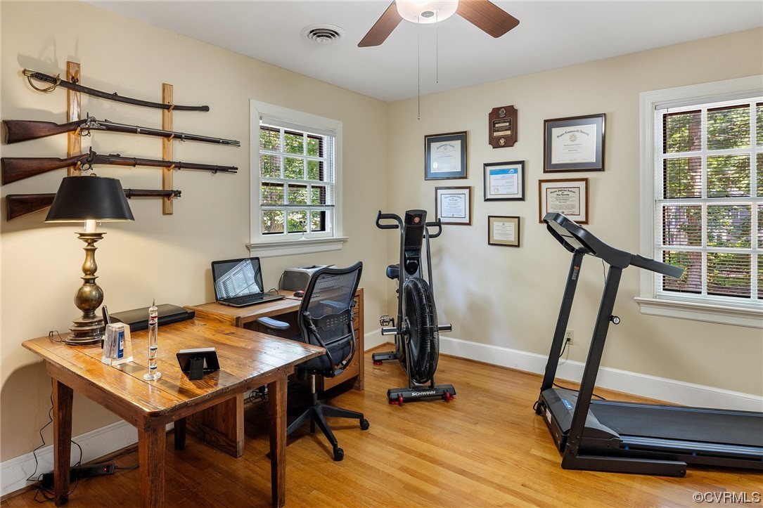 2731 Arrandell Road Midlothian, VA 23113 - Photo 24 of 30 a view of a workspace with furniture and a window