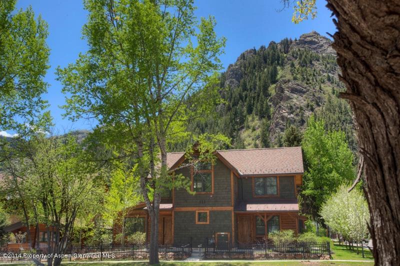 507 West Main Street, Unit C101 Aspen, CO 81611 - Photo 13 of 16 an aerial view of a house