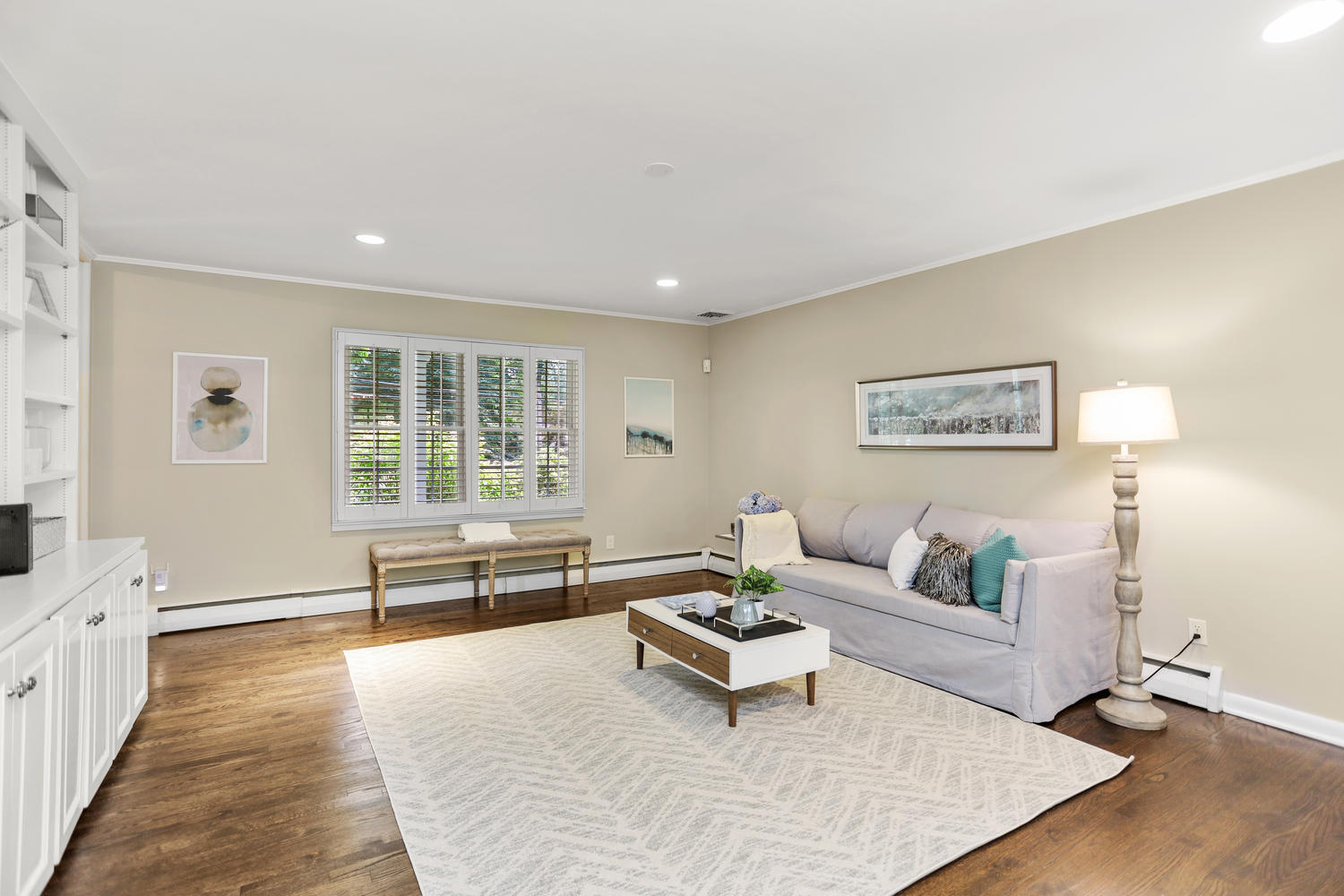 704 Valley Road New Canaan, CT 06840 - Photo 12 of 59 a living room with furniture and windows
