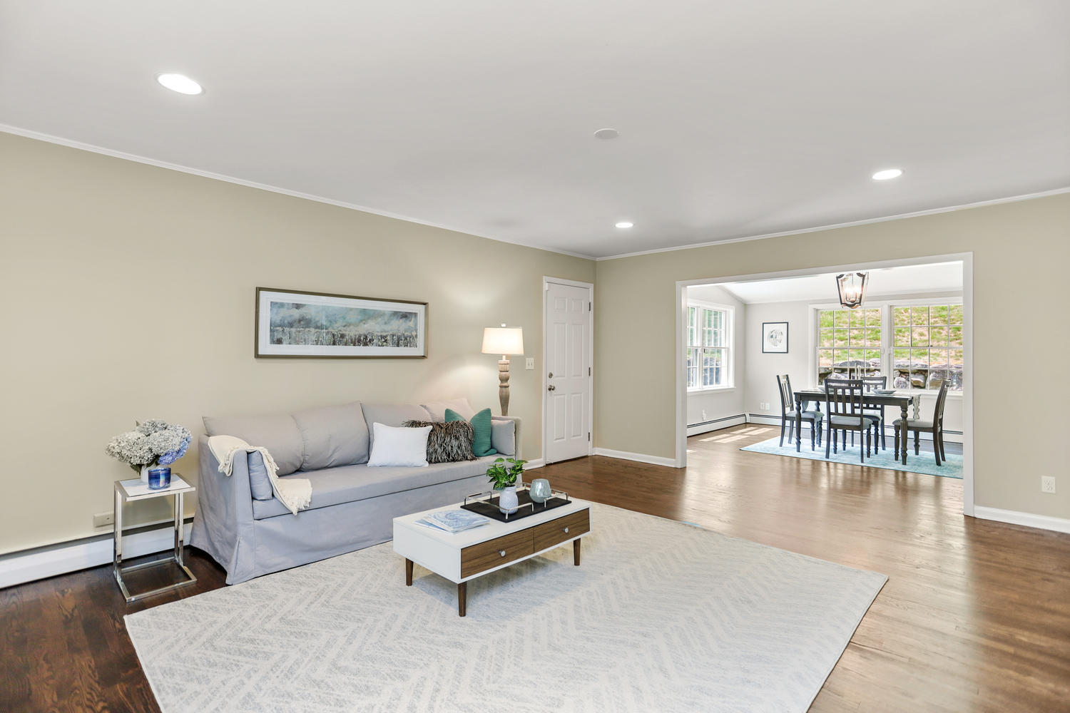 704 Valley Road New Canaan, CT 06840 - Photo 13 of 59 a living room with furniture rug and window