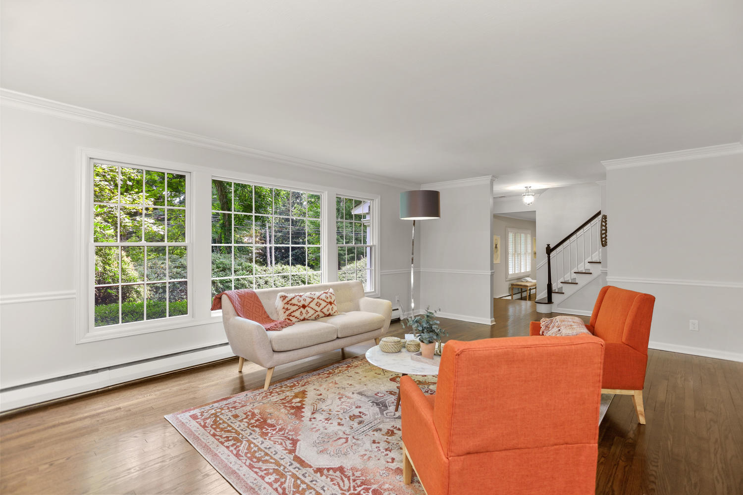 704 Valley Road New Canaan, CT 06840 - Photo 9 of 59 a living room with furniture and a window