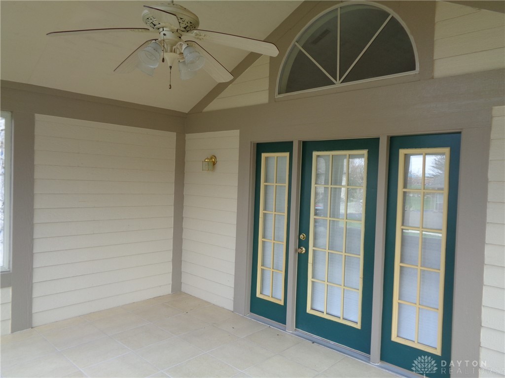 80 Villa Pointe Drive Springboro, OH 45066 - Photo 18 of 19 This inviting porch offers a tranquil retreat for outdoor enjoyment.