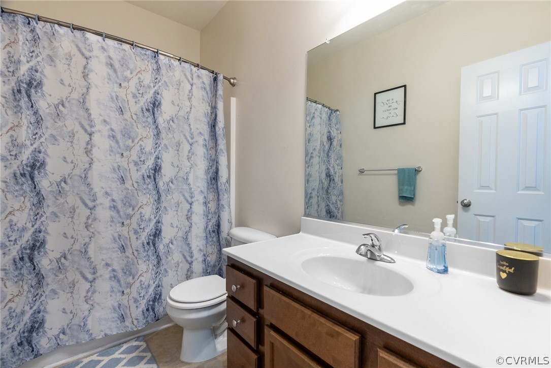 4207 Eagle Drive Hopewell, VA 23860 - Photo 20 of 28 a bathroom with a sink and a toilet