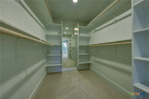 a view of walk in closet