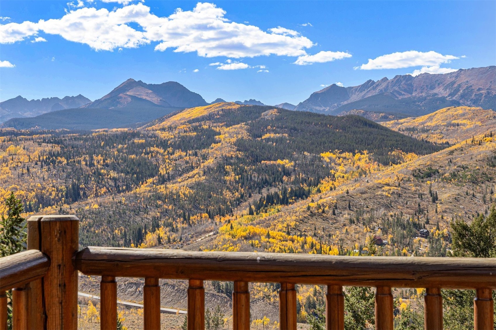 2244 Johnson Road Silverthorne, CO 80498 - Photo 38 of 50 a view of a city and a mountain