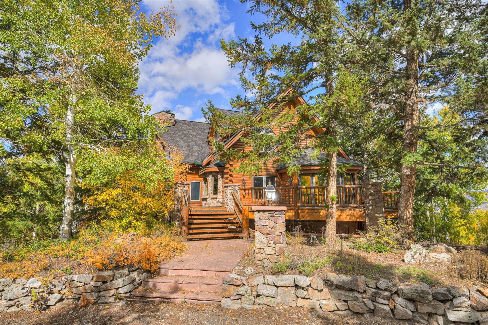 2244 Johnson Road Silverthorne, CO 80498 - Photo 48 of 50 a view of road with large trees