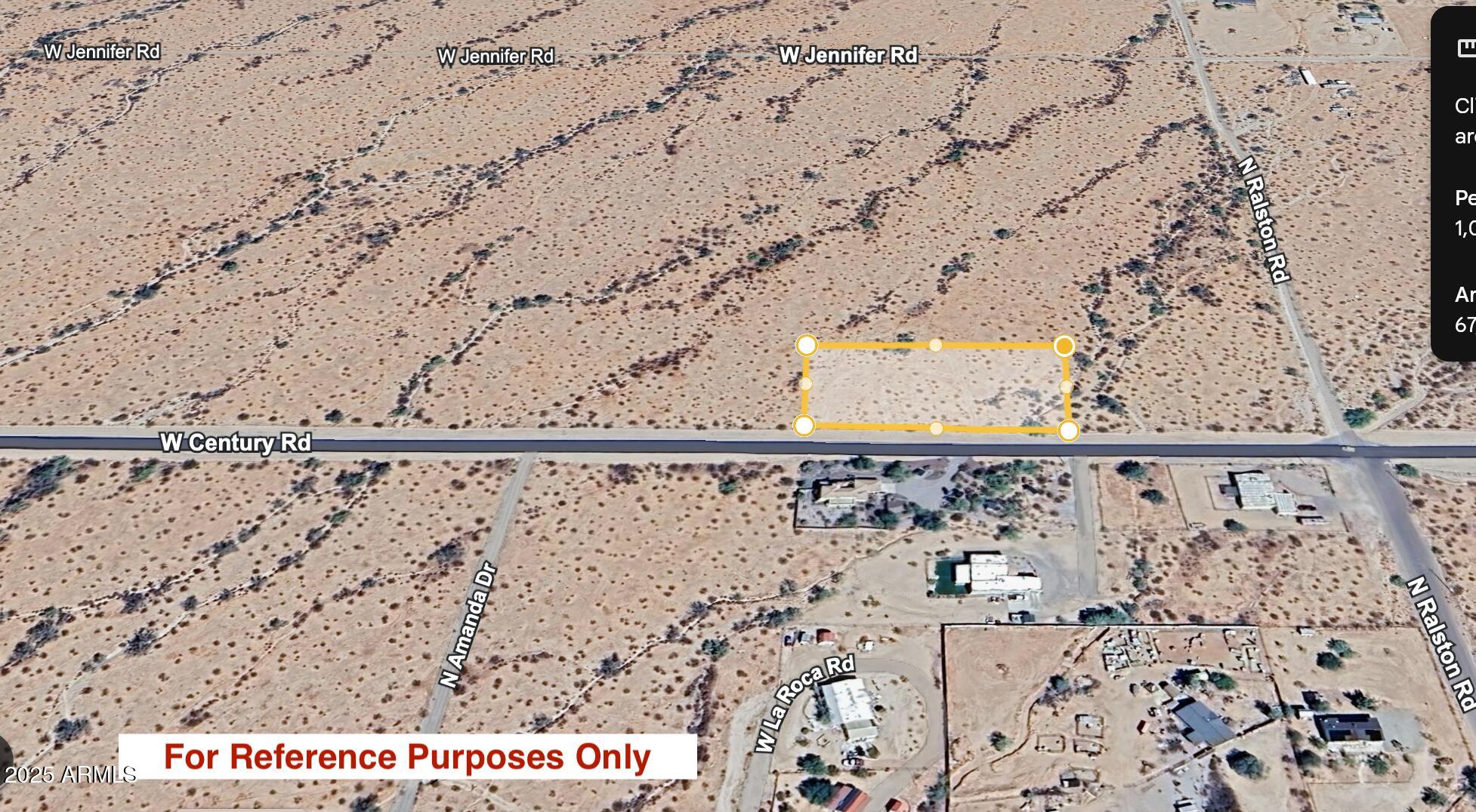Xxx West Century Road, Unit 3 Maricopa, AZ 85139 - Photo 5 of 6 Century Lot 3 Birds Eye